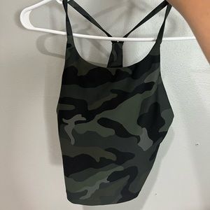 Halter top athletic tank top